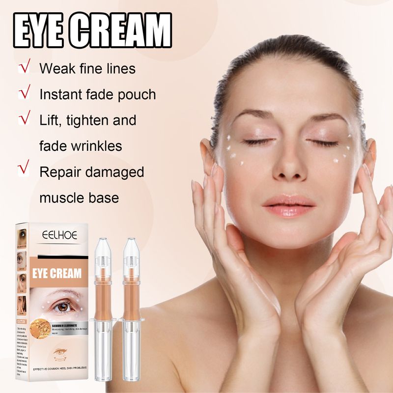 EELHOE Eye Cream Moisturizes, Lightens Dark Circles, Fine Lines, Wrinkles, Lifts Eye Bags And Essential Oils_voghion.com