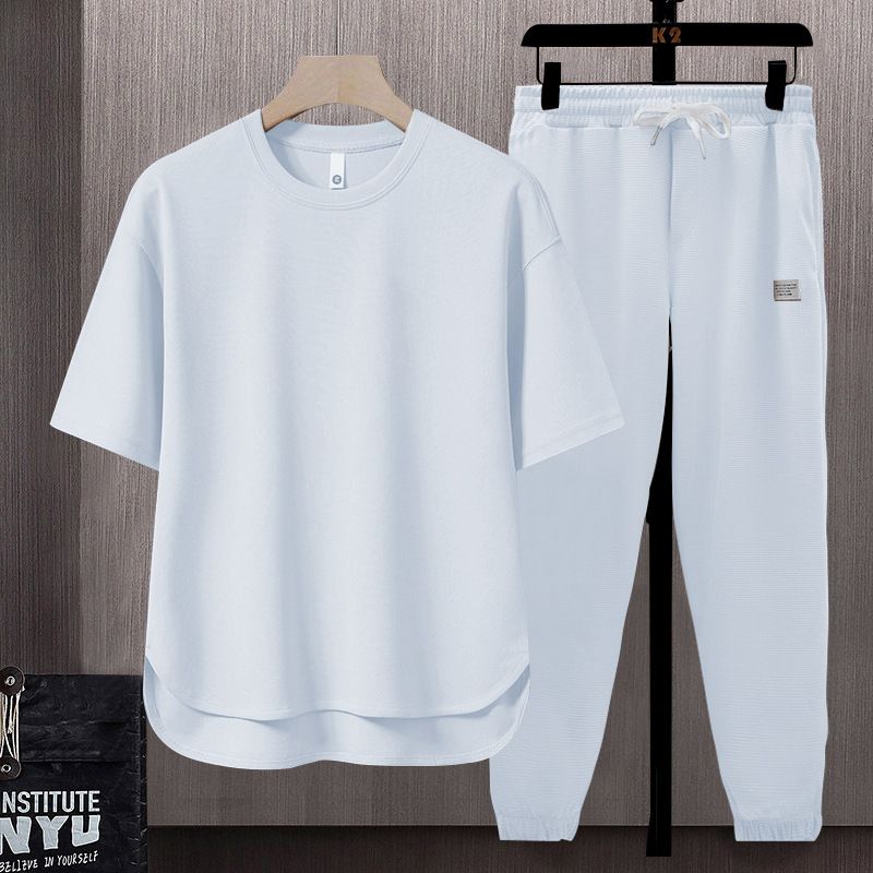 Herrenbekleidung Große Größe Lose Shorts Lässig Einfache Sport Kurze Ärmel_voghion.com