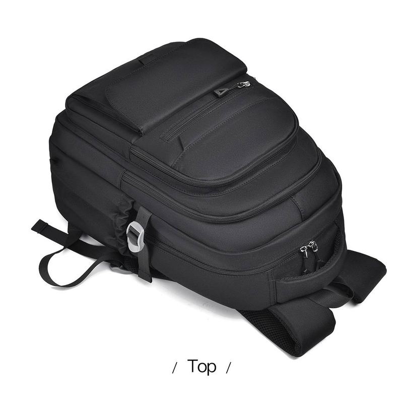 Zaino unisex per studenti con tasche multiple, zaino multifunzionale di grande capacità in stile coreano per coppie, design resistente e semplice_voghion.com
