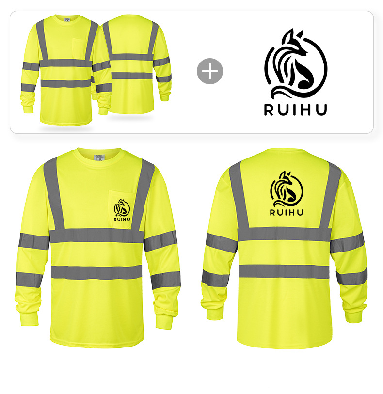 Roupas masculinas mais vendidas, camiseta refletiva, manga comprida respirável, proteção trabalhista, roupas de trabalho, construção, mina, armazém, roupas de trabalho_voghion.com