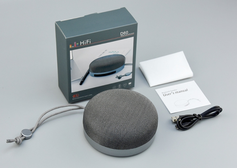 Mini Fabric Bluetooth Speaker USB Charging Home Outdoor Portable TWS Wireless Call Bluetooth Mini Speaker_voghion.com