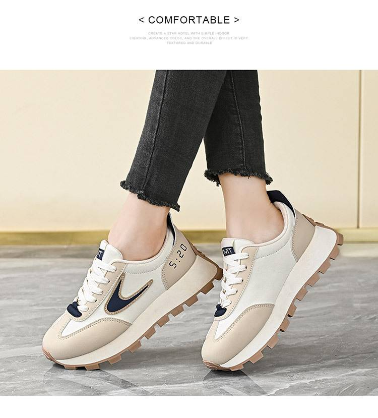 Nuovo stile Forrest Gump Scarpe da donna Versione tendenza Scarpe casual da corsa per studenti Scarpe da papà con suola spessa G6807 2_voghion.com