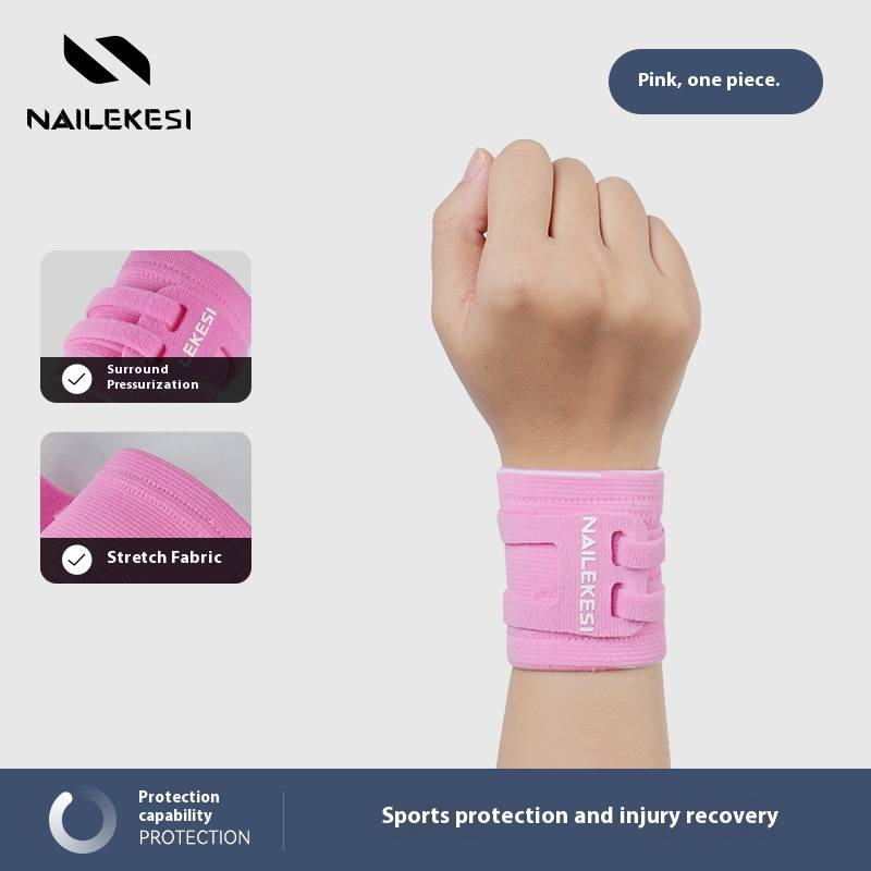 Ultra-Thin Wrist Brace For Gym, Yoga & Sports - TFCC Support For Tendonitis & Sprains - Breathable Nylon/Polyester Wrist Wrap For Men & Women_voghion.com