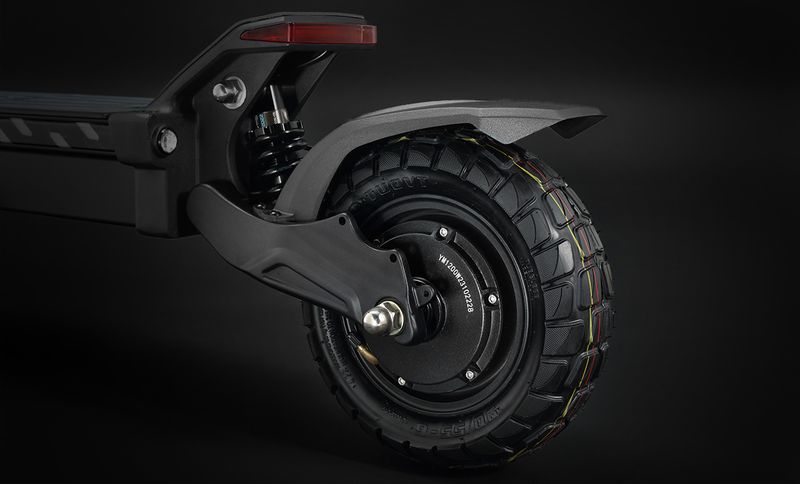 YUME Hawk 10" All-Terrain elektrische scooter 1200W*2 dubbele motoren 60V 22,5Ah accu_voghion.com
