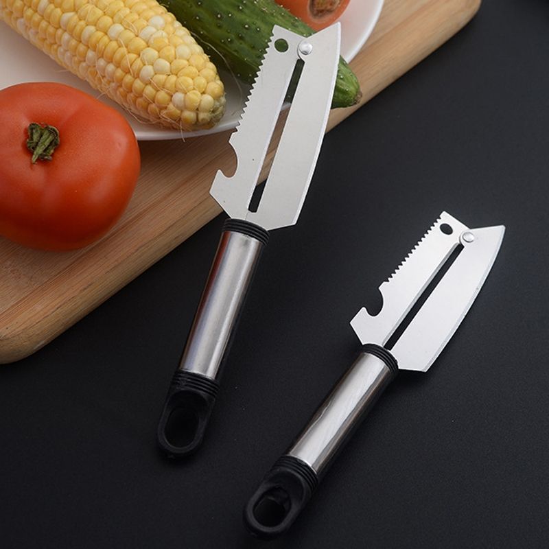 Multifunctional Household Fruit And Vegetable Scraper Bottle Opener_voghion.com