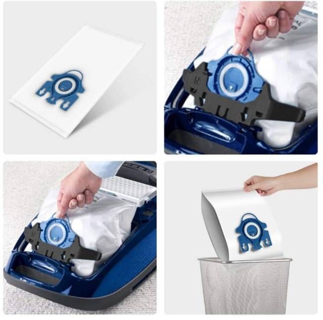 Premium-Staubfilterbeutel – Hocheffiziente Filtration, säure-/alkalibeständig, passend für MIELE GN-Staubsaugermodelle (10㎡ Filterfläche, 10µm Präzision)_voghion.com