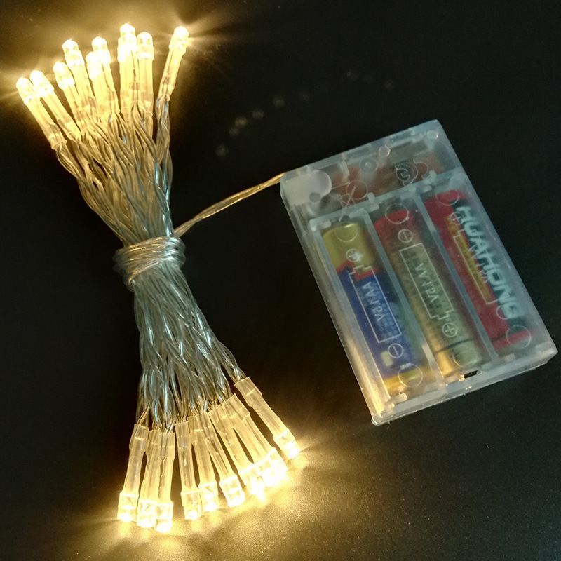 20/30/40/50/80/100 LED-Lichterketten, batterie-/USB-betrieben – wasserdicht IP44, Fernbedienung, Warmweiß/Kaltweiß/Mehrfarbig_voghion.com