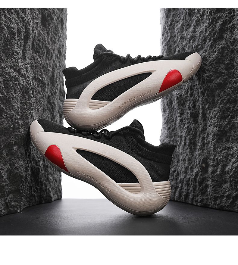 Nur für kurze Zeit! Exklusives Angebot: Atmungsaktive, leichte Sport- und Freizeitschuhe aus Canvas für Herren – modische, einfarbige Laufschuhe aus Mesh._voghion.com