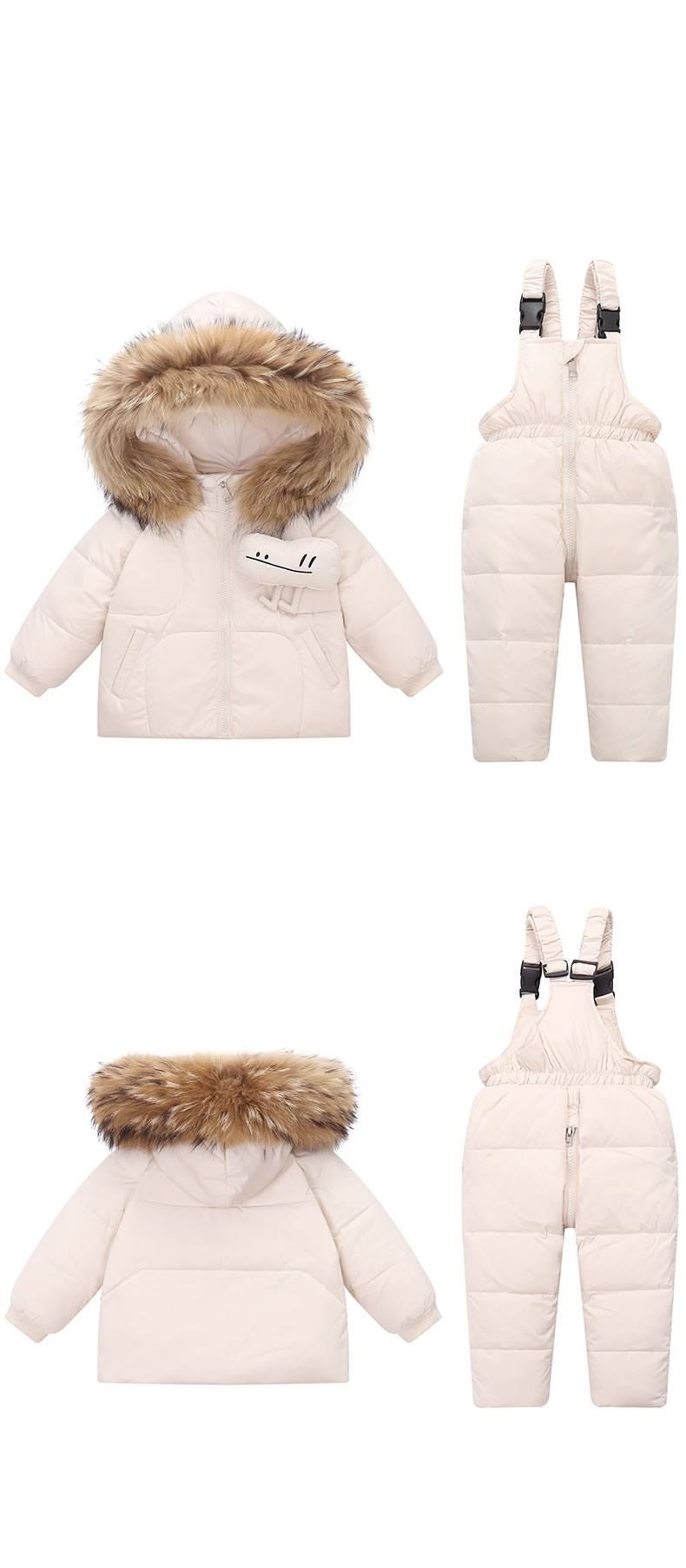 Children's Down Jackets, Thick And Warm Ski Suits, 1 6 Jackets/ski Suits_voghion.com
