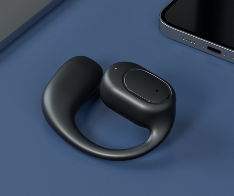 Nuovi auricolari Bluetooth a conduzione ossea OWS con gancio auricolare transfrontaliero, per giochi wireless, elevata cancellazione del rumore, batteria a lunga durata_voghion.com