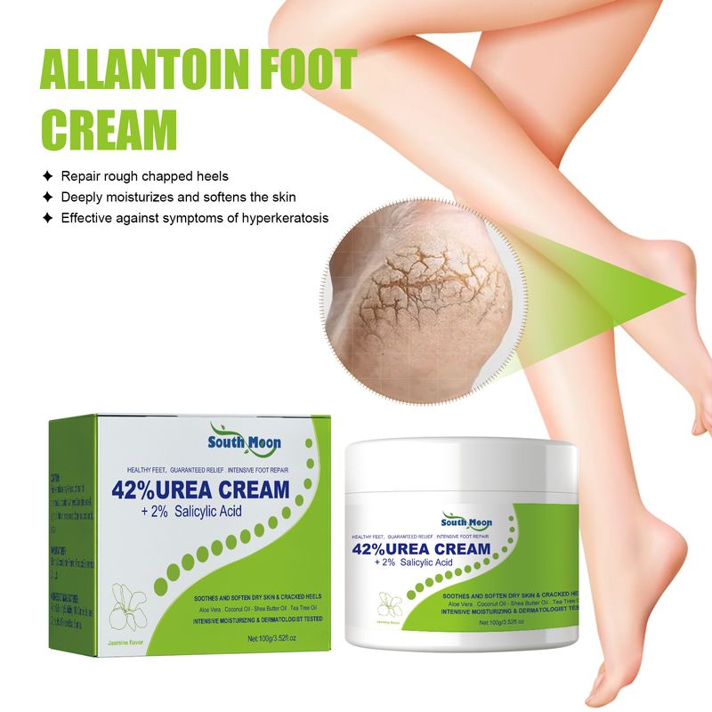 Crema para el cuidado de los pies South Moon Hidrata, previene la sequedad, el agrietamiento, la descamación y el agrietamiento en el talón, humectando e hidratando._voghion.com
