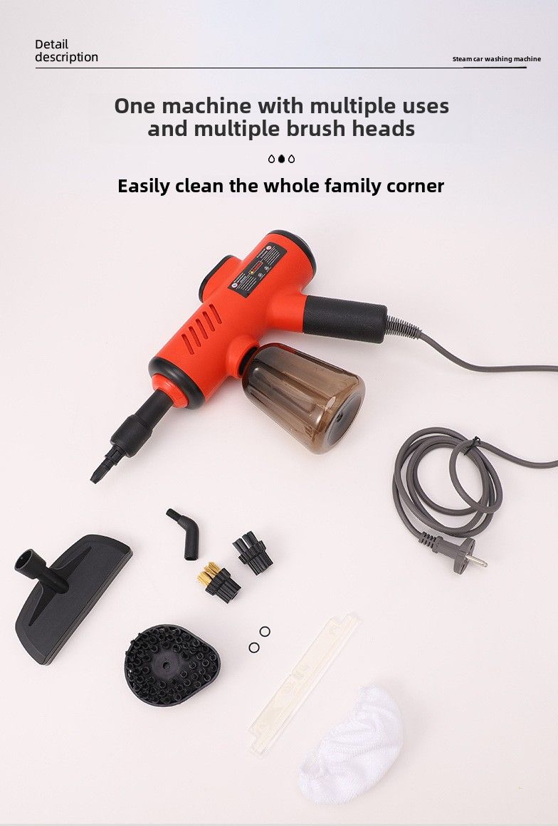 Digital Handheld Gun High Temperature And High Pressure Steam Cleaner Portable Cleaner_voghion.com
