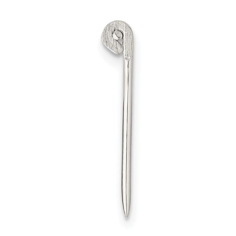Sterling Silver 3/4 Inch Assembled Pin Setting_voghion.com