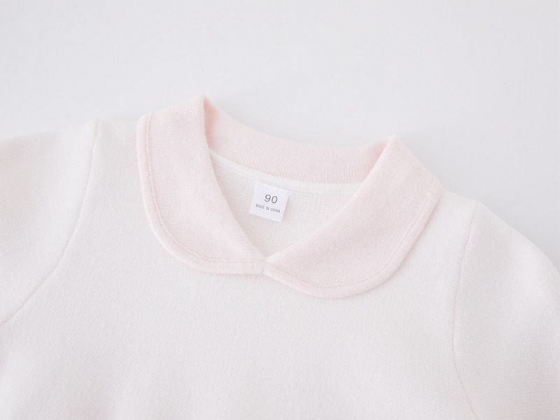 Prinzessinnen-Jacquard-Strickkleid – Langärmliges A-Linien-Babykleid für Mädchen (90 cm – 140 cm, Viskosemischung, B-Klasse-Sicherheit, bonbonfarbenes Frühlings-/Herbstkleid)_voghion.com