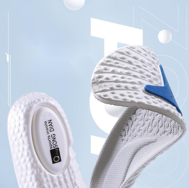 Sports Insoles with High Elasticity Shock Sweat Odor Absorption Comfortable BOOST Basketball Insoles Zoom_voghion.com
