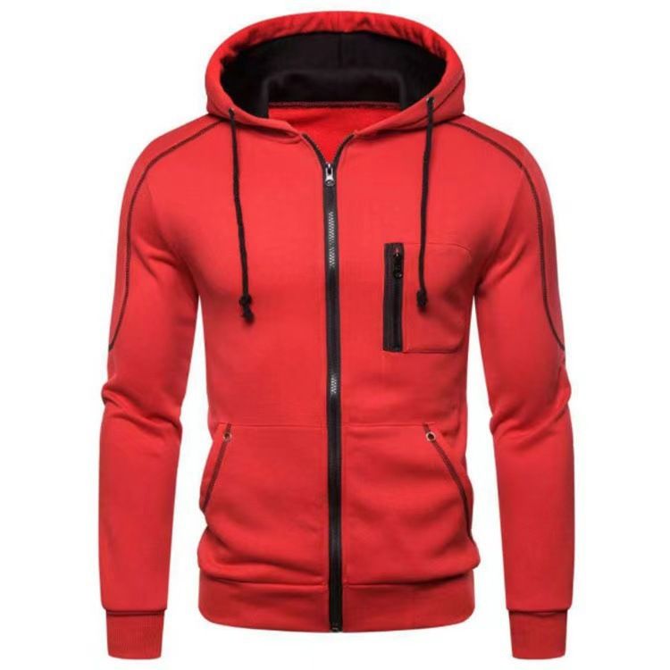 Herren-Set mit Kapuzenpullover und Jogginghose – Lässiger Trainingsanzug mit Reißverschluss für Herbst/Winter – Bequeme Sportbekleidung aus Baumwollmischung (M-XXXL)_voghion.com