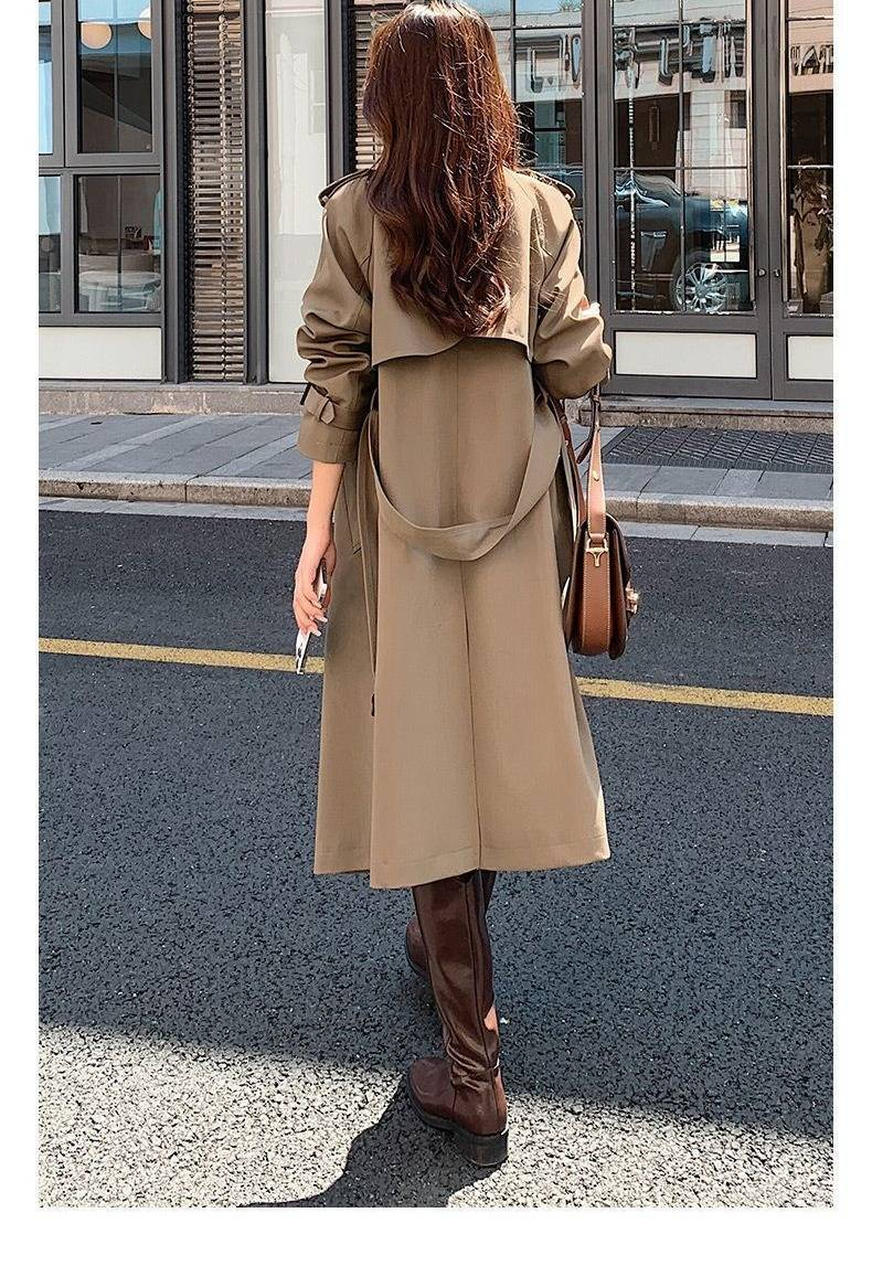 Parisian Airflow – Sculpted Trench (Liquid Drape + Cinched Architecture)_voghion.com