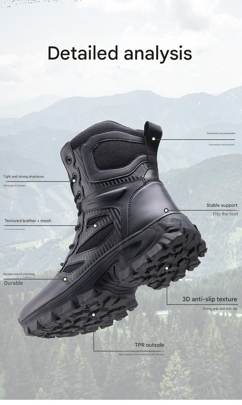 「XGXC」Stivali tattici delle forze speciali, stivali militari Jinjiang, stivali da trekking da uomo per il deserto, stivali da combattimento, stivali da trekking da viaggio_voghion.com
