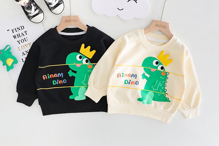 Bambino Autunno 2024 Nuovo Ragazzi Cartone Animato Manica Lunga Due Pezzi Bambini Elegante Ragazze Set Felpa Con Cappuccio_voghion.com