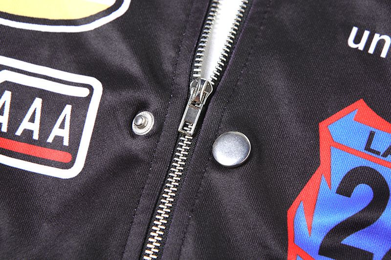 Damenbekleidung Herbst und Winter Neue Damenbekleidung Sexy Nabel-Baring Retro Bedruckte Langarm-Baseballjacke_voghion.com