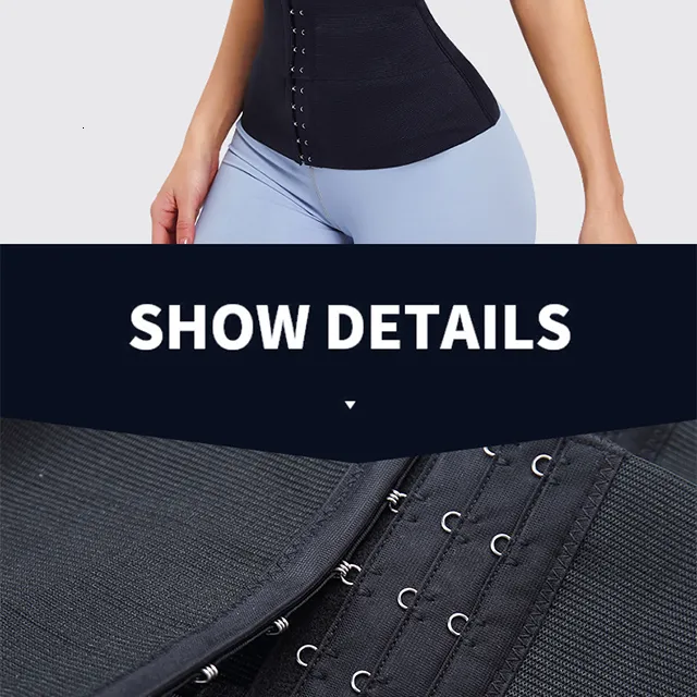 Talje Mave Shaper MISTHIN Latex Talje Trainer Dobbeltbælte Korset Til Damer Justerbar Korset Mave Reducerende Fas Bælte_voghion.com