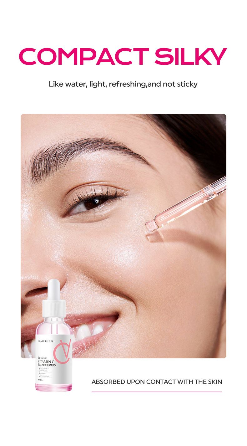 Serum Exclusive HAICUIER Vitamin C Essence Gentle Moisturizing And Repairing Essence Liquid_voghion.com