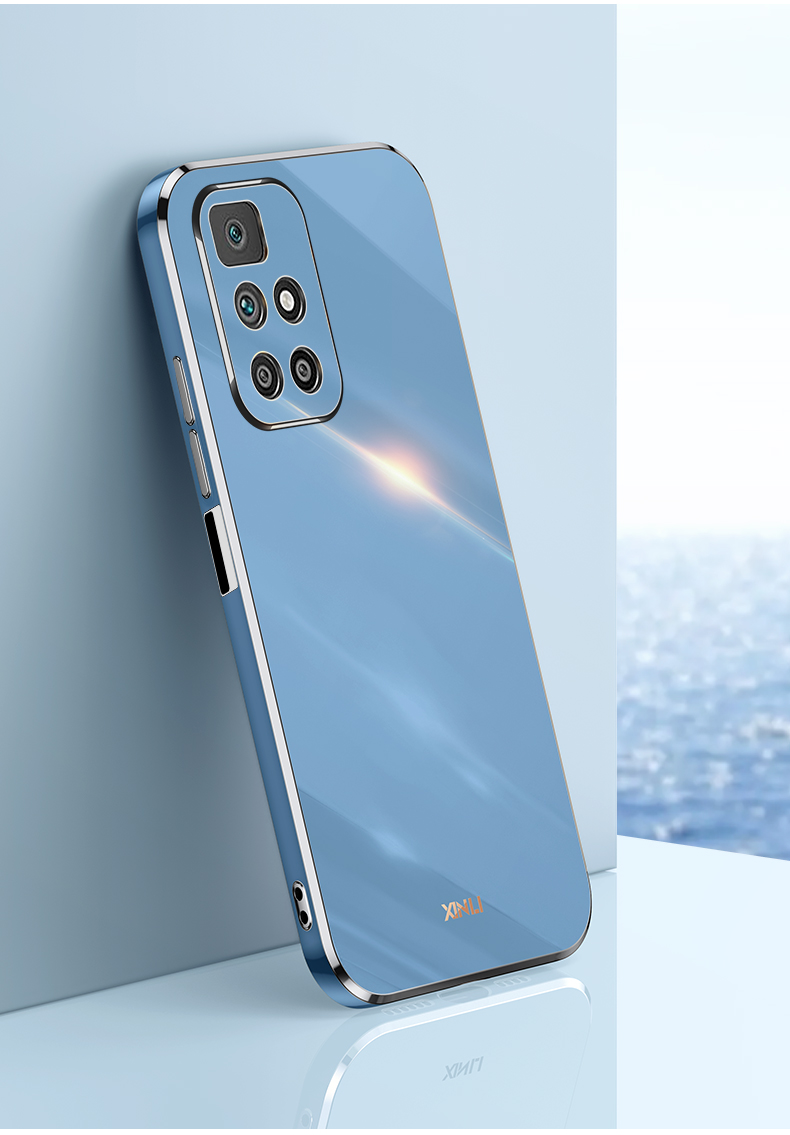 Voor Xiaomi Redmi10 Case YIYONG Plating Silicone Soft Cover Voor Xiomi Redmi 10 C 10A 10C 9 EEN 9A 9C Redmi10C 5G Telefoon_voghion.com