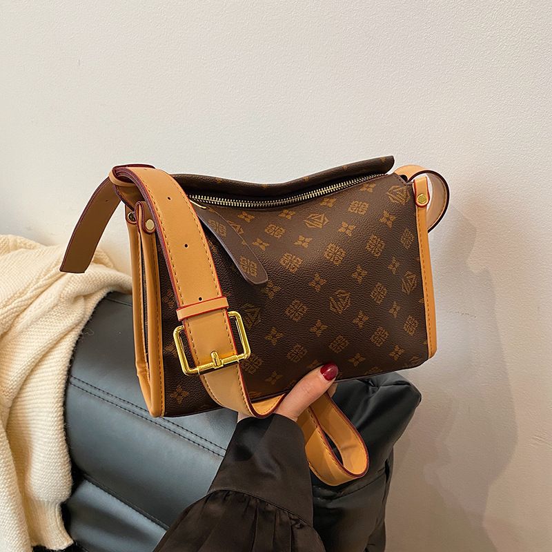 Borsa a tracolla piccola quadrata con stampa di lusso leggera da pendolare, di alta qualità, per le donne, 2025_voghion.com