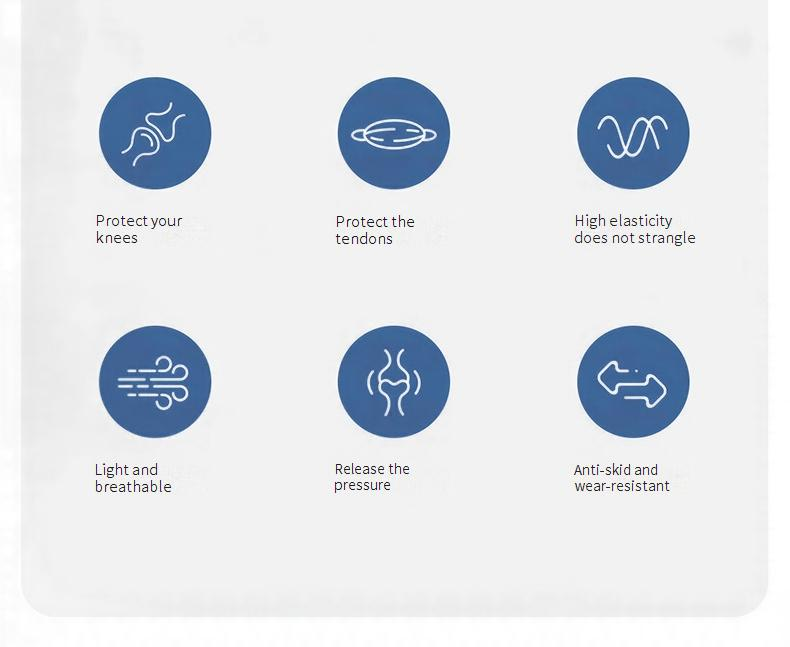 Breathable Summer Knee Brace With Silicone Patella Pad – Shock Absorption & Dual Compression For Running, Basketball & Fitness (Unisex)_voghion.com