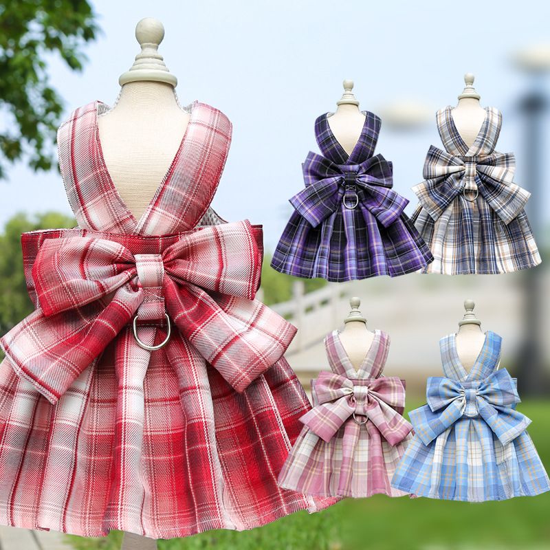 Vestito per cani in poliestere JK con guinzaglio di PawParty Store_voghion.com