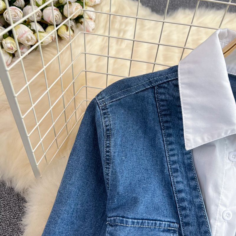 Nuova versione primaverile e autunnale dell'abito-camicia di media lunghezza da donna_voghion.com