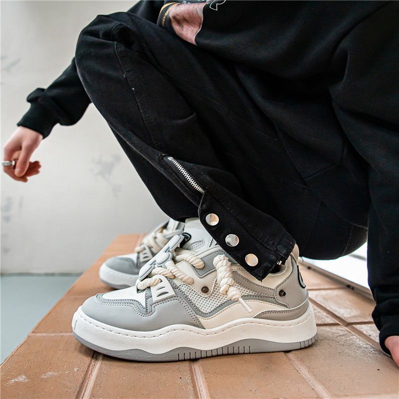 Scarpe da ginnastica casual alla moda coreane da uomo, unisex, stile primavera e autunno 2025_voghion.com