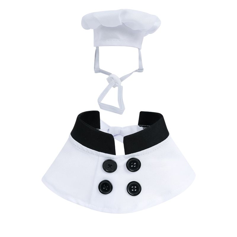 Nouvel ensemble de chapeaux de chef pour chien, vêtements mignons pour animaux de compagnie, costume d'oie pour porche, jeu de rôle_voghion.com