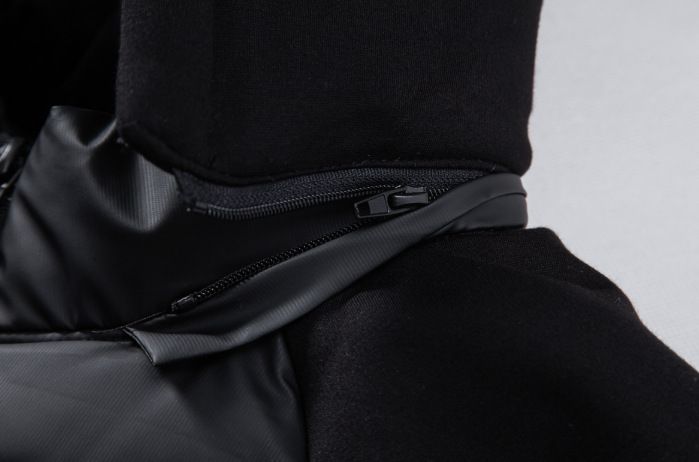 Men's Clothing Men's Warm Jacket With Fleece Lining, Coated Cotton, US Round Logo Arm Patch Jacket_voghion.com