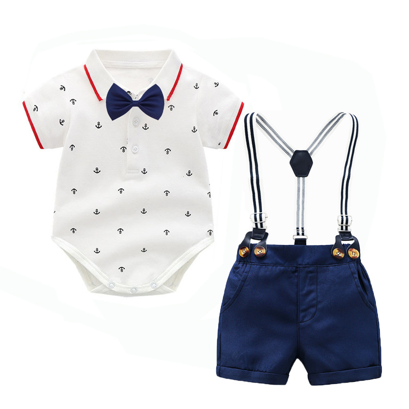 Abbigliamento per neonati per bambini, nuovi vestiti estivi per gattonare, felpe con cappuccio a triangolo + cappelli, abbigliamento da uomo multipezzo_voghion.com