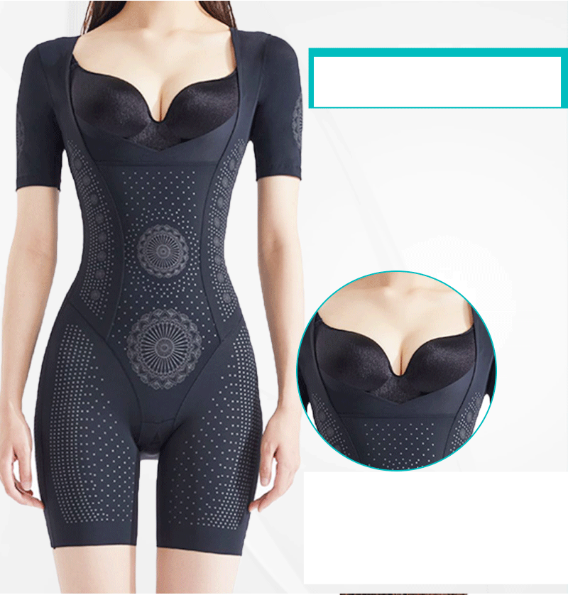 Abbigliamento da donna ultra sottile cavallo aperto, corsetto di bellezza post-partum, sollevamento dell'addome, sollevamento dei fianchi, vita modellante senza cuciture_voghion.com