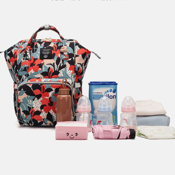 mommy bag rugzak modieuze grote capaciteit lichtgewicht uitje mommy bag multifunctionele moeder en baby tas_voghion.com