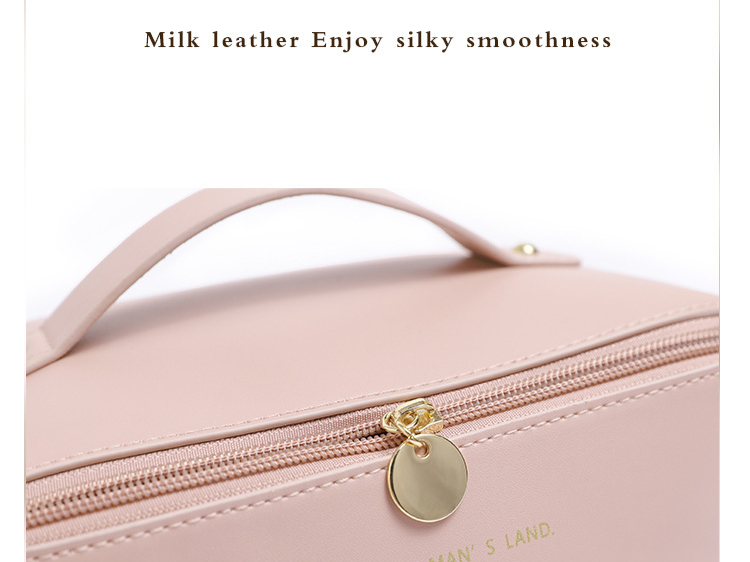 Women's Bags New Checkerboard Cosmetic Storage Bag Pillow Cosmetic Bag Portable High Value Travel Cosmetic Bag Large Capacity_voghion.com