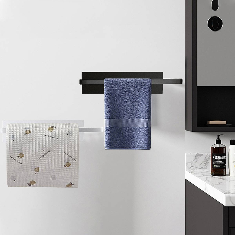 1 Stück Badezimmer Hardware Set Kit Zubehör Wandregal Handtuchhalter Rack Schiene Robe Kleiderbügel Toilettenbürste Rollenpapierhalter Gericht_voghion.com