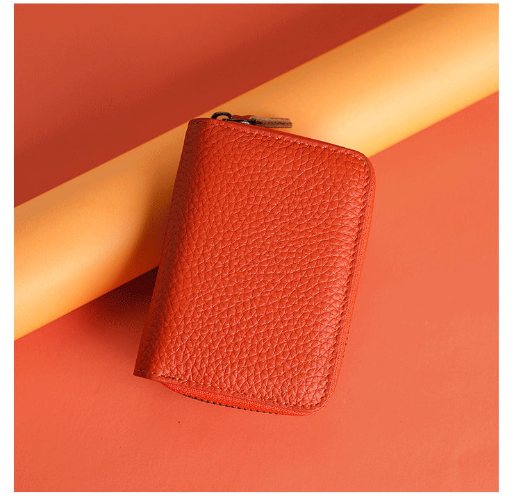 Card Bag Card Cases Anti Theft Card Holder For Women Genuine Leather ID Storage Bag, Wallet For Men, Card Holder With Multiple Card Slots_voghion.com