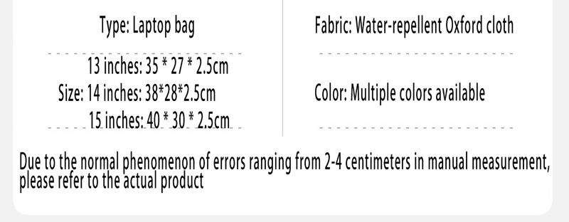 14-inch Portable Laptop Bag For Both Men And Women, Waterproof Conference Briefcase_voghion.com