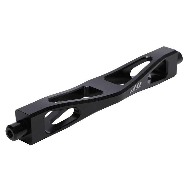 Supporti per pedane in lega di alluminio ad alta resistenza per moto da cross elettriche – Accessori rinforzati per moto fuoristrada (rosso/nero, 25x20x1 cm)_voghion.com