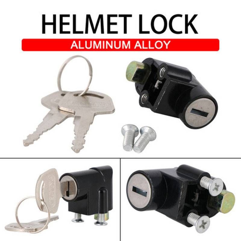 Bloccasterzo in lega di alluminio per moto S-20-01, universale per la maggior parte delle moto, antifurto, nero_voghion.com