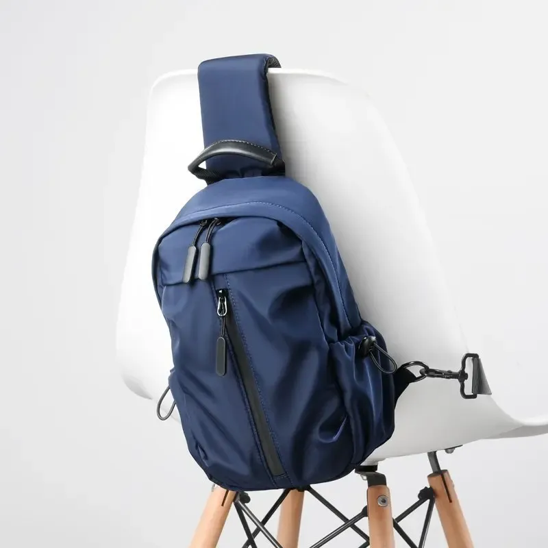 Brusttasche Herrenmode Männer Frauen Universal Business Outdoor wasserdichte Umhängetaschen Messenger Pack USB-Aufladung_voghion.com