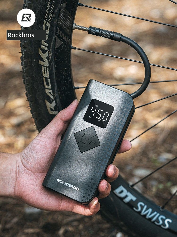 Rockbros Pneuen Kabellos Héichdrock Portabel Loftpompel Selbstfuerend Elektroauto Mini Iatable Schatz_voghion.com