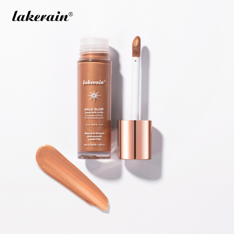 Body Glow Shimmer Halo Glow Liquid Filter - Erzielen Sie ein natürlich glänzendes Finish mit diesem leichten, mischbaren und seidig glatten Cream Face Illuminator M_voghion.com