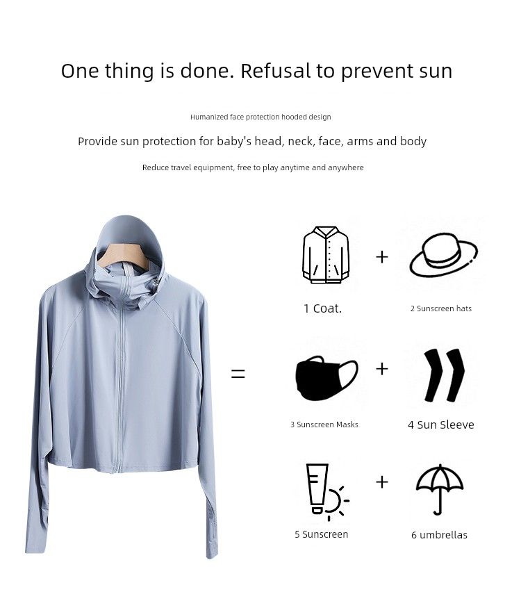 Γυναικείο μπλουζάκι προστασίας από την υπεριώδη ακτινοβολία UV για το καλοκαίρι του 2022, λεπτό, αναπνεύσιμο, μεταξωτό, αντιηλιακό, UPF50+_voghion.com