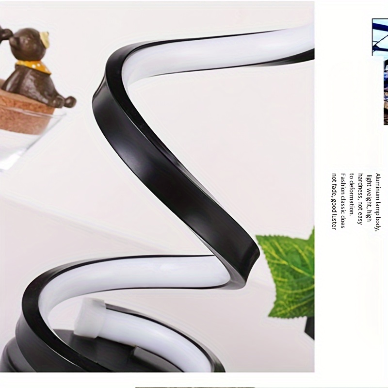 Spiral RYYD 1pc tafellamp, voor slaapkamer, kantoor, nachtkastje, boekenplank, woonkamer, woondecoratie, lamp, lamp, lamp,_voghion.com