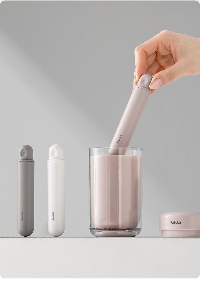 FaSoLa Folding Multi-Functional Gum Care Dustproof Small Head High-End Travel Portable Toothbrush_voghion.com