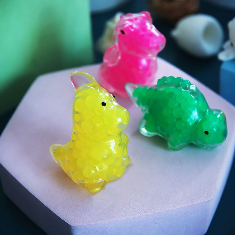 ToysMall 2Pcs Decompression Toy Dinosaur Shape High Elasticity Relieve Stress No Odor Fast Rebound Kids Stress-relief Kids Toy_voghion.com